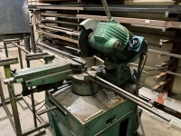 SUPER BROWN SPECIAL 3 PHASE METAL SAW C/W 2No. ROLLER TABLES - 4