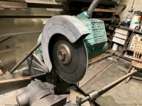 SUPER BROWN SPECIAL 3 PHASE METAL SAW C/W 2No. ROLLER TABLES - 5