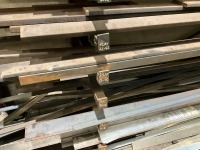 5 LEGGED 11-TIER METAL STORAGE RACK & CONTENTS - 12