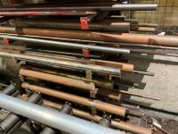 3 LEGGED 11-TIER METAL STORAGE RACK & CONTENTS - 3