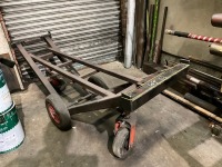 APPROX. 2m x 520mm MOBILE METAL TROLLEY - 2