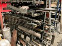 8-TIER DOUBLE-SIDED METAL RACK & CONTENTS - 4