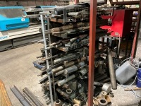 8-TIER DOUBLE-SIDED METAL RACK & CONTENTS - 6