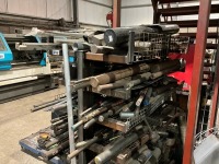 8-TIER DOUBLE-SIDED METAL RACK & CONTENTS - 7