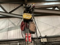 SWING CRANE COMPLETE WITH ELECTRIC CHAIN HOIST - 2