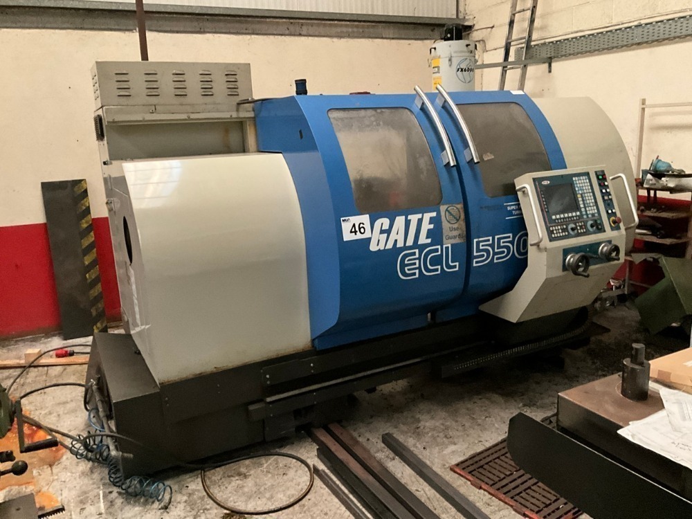 GATE ECL550 3 PHASE LATHE