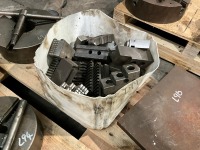 2No. PLASTIC CRATES OF ASSORTED JAWS TO SUIT LATHE CHUCKS - 2