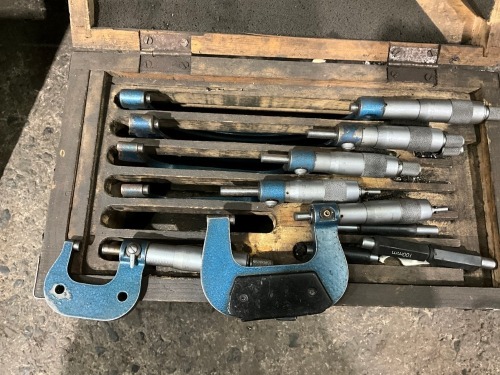 6No. ASSORTED 0mm-150mm MICROMETERS