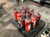 APPROX. 11No. FIRE EXTINGUISHERS