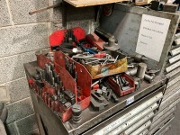 8 DRAWER METAL CABINET & CONTENTS - 2