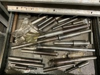 8 DRAWER METAL CABINET & CONTENTS - 5