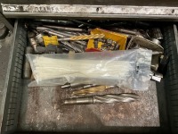 8 DRAWER METAL CABINET & CONTENTS - 10