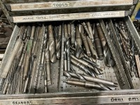 14 DRAWER METAL CABINET & CONTENTS - 4