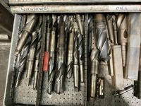 14 DRAWER METAL CABINET & CONTENTS - 11