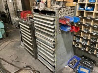 14 DRAWER METAL CABINET & CONTENTS - 16