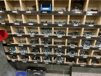 PIGEON HOLE SHELVING & CONTENTS - 4