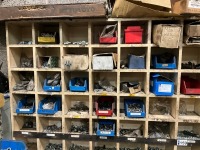 PIGEON HOLE SHELVING & CONTENTS - 5