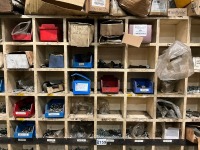 PIGEON HOLE SHELVING & CONTENTS - 6