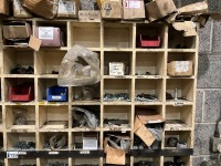 PIGEON HOLE SHELVING & CONTENTS - 7