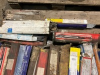 PALLET LOT TO INC. ASSORTED WELDING RODS - 6