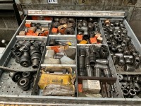 15 DRAWER METAL CABINET & CONTENTS - 3