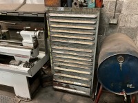 15 DRAWER METAL CABINET & CONTENTS - 19