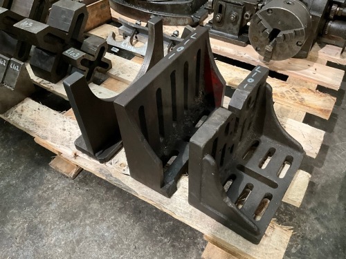 3No. MACHINE ANGLE PLATES