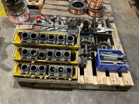 PALLET LOT TO INCLUDE LARGE SELECTION OF MACHINE PARTS & CUTTERS