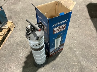JEFFERSON 7-LITRE MANUAL OIL/FLUID EXTRACTOR