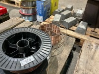APPROX. 7No. PART ROLLS OF COPPER WELDING WIRE - 6