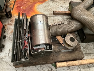 PALLET LOT TO INC. ASSORTED MACHINE PARTS