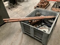 PLASTIC CRATE TO INC. ASSORTED PARTS