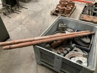 PLASTIC CRATE TO INC. ASSORTED PARTS - 2