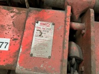 PALLET LOT TO INC. 2No. 3 PHASE OVERHEAD CHAIN HOISTS - 7