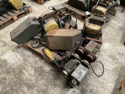 2No. GIS OVERHEAD CHAIN HOISTS