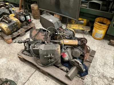 2No. ASSORTED OVERHEAD CHAIN HOISTS