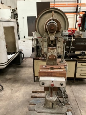 H. ADOLFSSON PCO 3 PHASE POWER PRESS