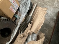 PALLET LOT TO INC. BEARINGS, COGS, GEARS, GEAR CUTTER & GEAR MOTOR FLOW DIVIDER - 4