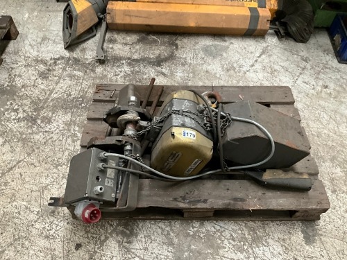 GIS 800kgs-1600kgs OVERHEAD CHAIN HOIST