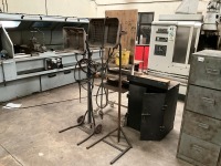 LOT BUNDLE TO INC. 2No. GAS HEATERS, 4 DRAWER METAL FILING CABINET, TRANSFORMER BOX, METAL STORAGE BOX & MOBILE SHELVES - 3