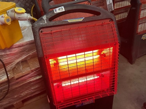 RHINO TQ3 THERMO QUARTZ 110V HEATER