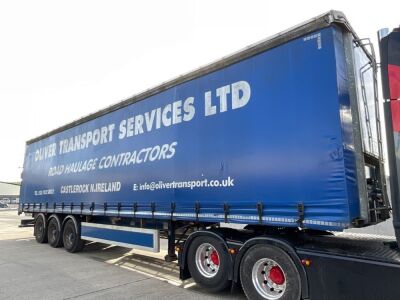 SDC 45ft TRI AXLE CURTAINSIDER TRAILER ON AIR (OTF4516)