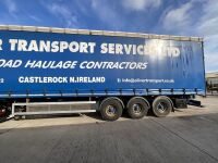 SDC 45ft TRI AXLE CURTAINSIDER TRAILER ON AIR (OTF4516) - 9