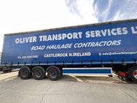 SDC 45ft TRI AXLE CURTAINSIDER TRAILER ON AIR (OTF4516) - 20