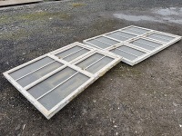 2No. ASSORTED uPVC DOUBLE GLAZED WINDOWS - 4