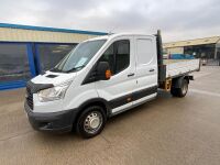 FORD TRANSIT 350 L3 RWD 2.2 TDCI 125PS DOUBLE CAB TWIN WHEEL DROPSIDE TIPPER - 3