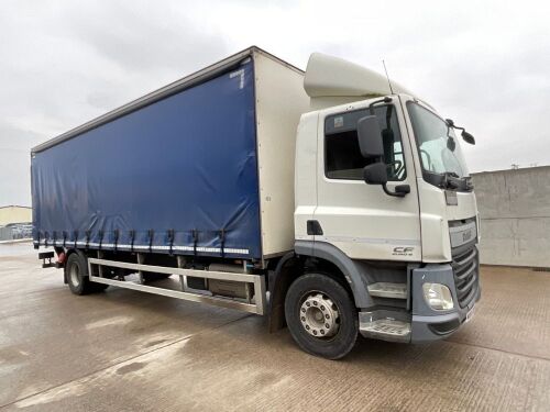 DAF CF55.180 18 TON CURTAINSIDER ON AIR
