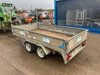 DALE KANE 10ft x 5.6ft TWIN AXLE 3000KGS DROPSIDE TRAILER - 10