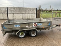DALE KANE 10ft x 5.6ft TWIN AXLE 3000KGS DROPSIDE TRAILER - 15