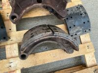 RELINED SCANIA BRAKE SHOES & SPARE PAD - 2